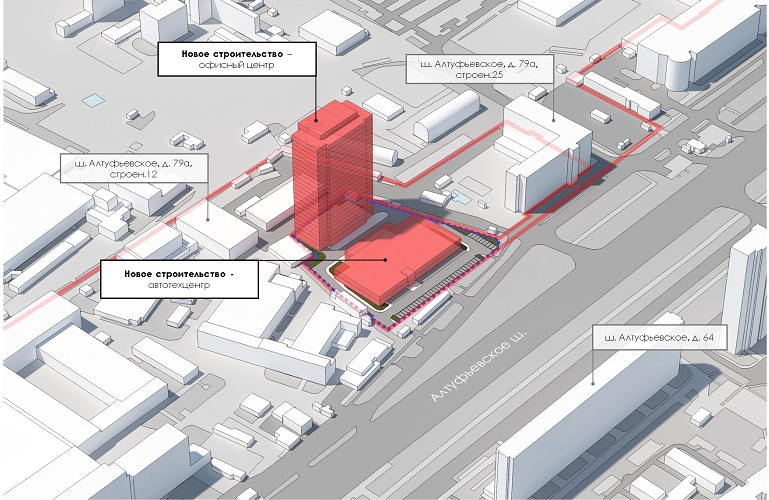 Алтуфьевское шоссе 51 проект застройки